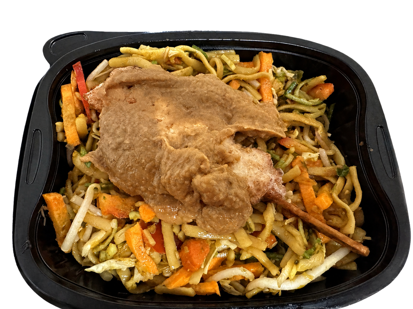 Bami met kip saté