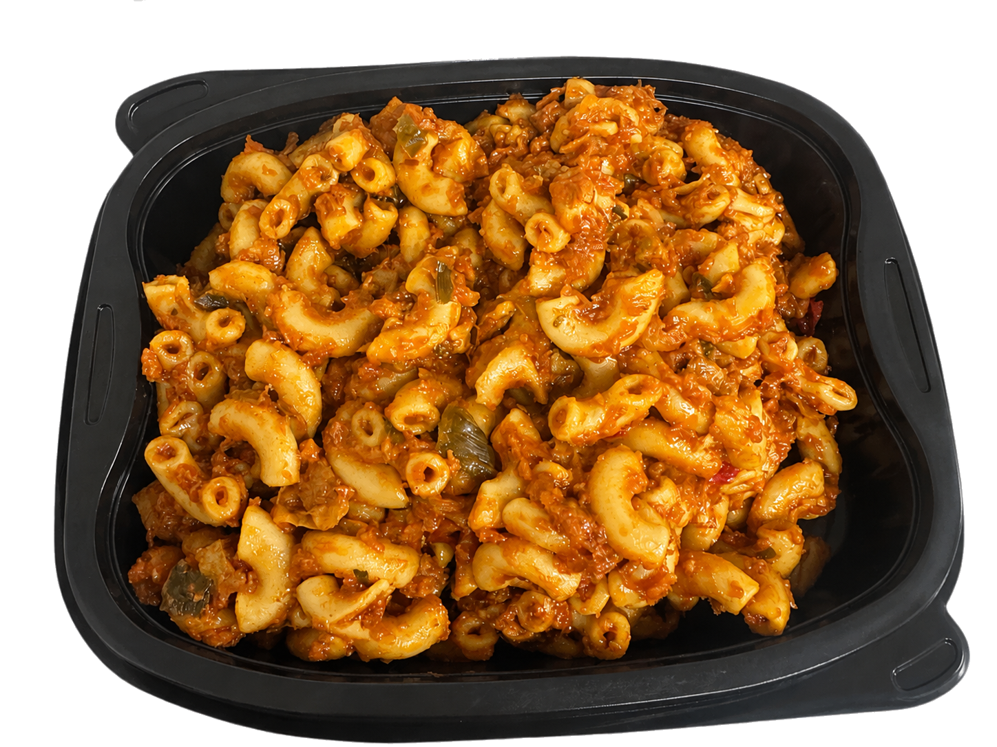 Macaroni met kip en ei